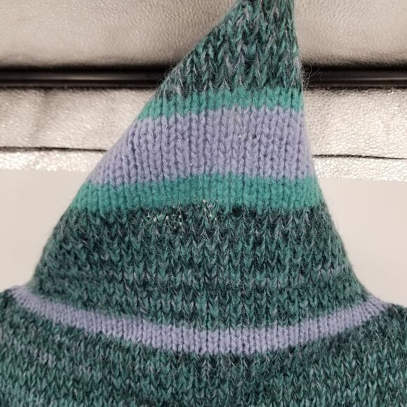 Free People Candy Stripe Waterfall Women's Wool and Alpaca Blend Sweater Size Sm - Picture 7 of 13